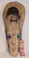 ANTIQUE 1890 Native PLATEAU INDIAN Child's BASKETRY CRADLEBOARD picture
