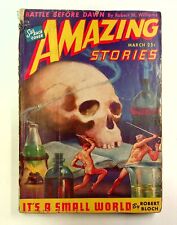 Amazing Stories Pulp Mar 1944 Vol. 18 #2 VG- 3.5 picture