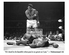MUHAMMAD ALI FAMOUS QUOTE FROM BOXING LEGEND - 8X10 PHOTO (PQ-005) picture