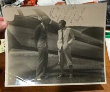 1931 Historic Airman James G. Ray & Baseballs Connie Mack Original Type 1 Photo picture