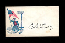 Roger B Taney Autograph Reproduction on Baltimore Envelope CSA Sympathizer picture