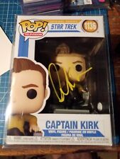 Funko Pop Star Trek Captain Kirk 1136 Signed by William Shatner with COA STB-26 picture