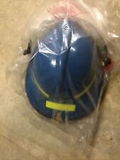 HONEYWELL MORNING PRIDE LITE FORCE PLUS Fire Helmet BLUE Brand NEW With TAGS picture