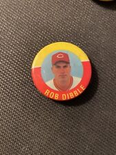 1992 - Rob Dibble  - Cincinnati Reds - Baseball Button Pinback  - Sports Button picture