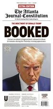 Donald Trump Atlanta Constitution Special  Newspaper With Mugshot picture