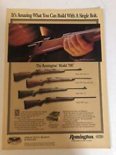 Remington Model 700 Vintage Print Ad Advertisement  pa16 picture