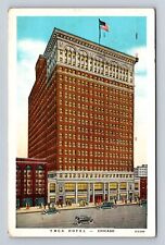 Chicago IL-Illinois, YMCA Hotel, Advertising, Antique, Vintage c1933 Postcard picture