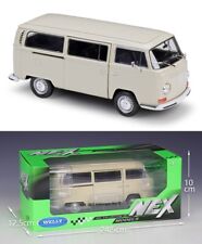 WELLY 1:24 1973 Volkswagen T2 Bus Alloy Diecast Vehicle Car MODEL TOY Collection picture