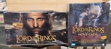 2003 Topps Lord Of The Rings THE TWO TOWERS MOVIE CARDS BOX + BONUS BOX/ SEALED picture