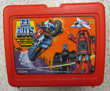 VINTAGE 1980s GO BOTS LUNCHBOX , CLASSIC, MIGHTY ROBOTS, TONKA CORP picture
