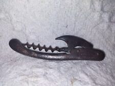Antique Davis Corkscrew Pat July 14 1891 Compliments Of The Brotherhood Wine Co. picture