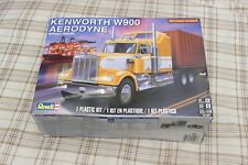 (open box) Revell Kenworth w900 aerodyne plastic model kit picture