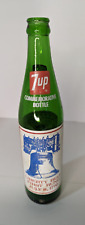 7 Up Bicentennial Bottle 1776 1976 Features Liberty Bell 16 oz Early Production picture