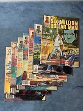 Six Million Dollar Man Magazine #1-7 Charlton Comics Lot Complete Run 1976 VG-FN picture