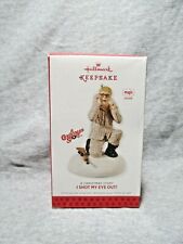 NEW Hallmark Ornament 2013 Christmas Story i Shot My Eye Out Ralphie Sound picture