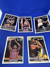 1993-94 Topps Black Gold 5 Card Lot Mutombo Owens Rice Ferry Ellison (L2) picture