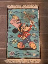 Vintage Wool Micky Mouse Rug picture