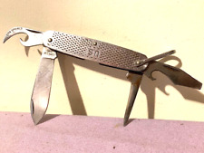 Camillus 1990 US Military Multi-Tool All Stainless Folding Pocket Knife -- Good picture