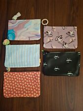 Lot Of 5 Ipsy Women's Makeup Cosmetic Mini Bag Assorted Travel Size *BRAND NEW* picture