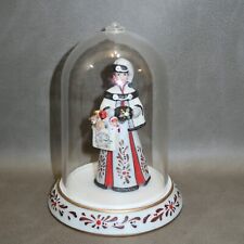 Avon 1999 Mrs. Albee Presidents Club Award Figurine Miniature in Glass Dome picture