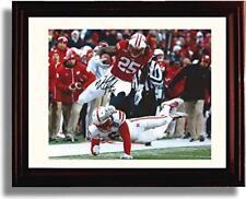 Framed 8x10 Melvin Gordon Autograph Promo Print - Wisconsin Badgers picture