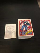 1990 Marvel Universe Series 1 Trading Cards COMPLETE SET 1-162 plus Hologram picture