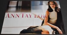 2003 Print Ad Sexy Heels Long Legs Fashion Lady Brunette Ann Taylor Dress art picture
