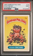 1985 Topps Garbage Pail Kids OS1 Series 1 Itchy Richie 11a GLOSSY Card PSA 9 M picture