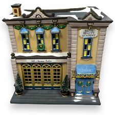 Department 56 Village Christmas In The City Series 5th Avenue Salon 58950 Dept picture