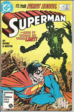 SUPERMAN #1 (Vol. 2, 1987, DC/Direct) Byrne/Austin NM-M New/Old Stock  picture