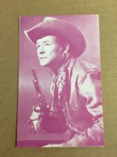Exhibit Roy Rogers Trading Card NM Condition Arcade AU128 picture