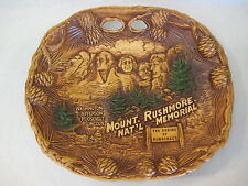 Vintage Mount Rushmore Nat'l Memorial Taco Syroco Collector Plate, 12