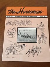 The Horseman January 1952 California State Horsemen’s Assoc Newsletter Vintage picture