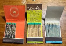 Vintage 1950s Feature Matches - Cosmopolitan Hotel Sacca Lounge Bon Air Hotel picture