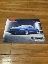2018 Ford Mustang Roush RS1 Sales Spec Sheet Card OEM  picture