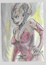 2019 5finity Zenescope Legacy Sketch Card Amber Stone picture