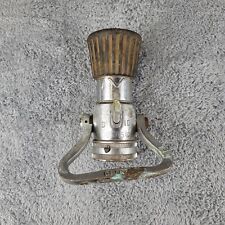 Vintage Brass Fire Elkhart Nozzle Fire Fighting Equipment picture