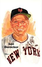 Leo Durocher 1980 Perez-Steele Baseball Hall of Fame Limited Edition Postcard picture