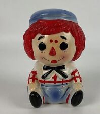 Vintage Raggedy Ann Andy Ceramic Succulent  Planter Vase JAPAN 1976 - Very Nice picture