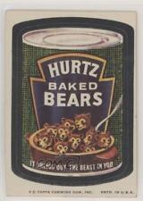 1974 Topps Wacky Packages Series 7 Hurtz Baked Bears 0i6 picture