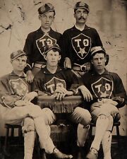 Unknown Baseball Team late 1800s  Vintage old photo 8X10 Rare Find picture