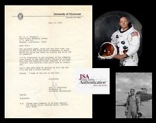 NEIL ARMSTRONG Typed Letter Signed NASA Apollo 11 Autographed Milt Thompson 1972 picture
