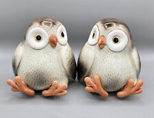 Vintage Fitz And Floyd Inc. Spotted 1978 Owl Bookends, Ceramic picture