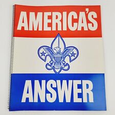 1935 BSA America's Answer Anti Communist Picture Book 14x12