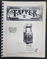 ORIGINAL Tapper Bally Midway Arcade Game Manual Vintage 1983 picture