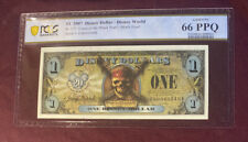 2007 Disney Dollar - $1 Pirates - Disney World PCGS 66 PPQ Block F-B (DIS137) picture
