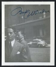 Bert Wheeler d1968 signed autograph auto 3x4 Photo American Comedian Broadway picture