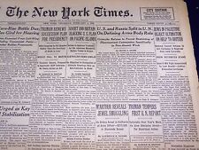 1947 FEBRUARY 6 NEW YORK TIMES - PALESTINE JEWS REJECT ULTIMATUM - NT 3491 picture