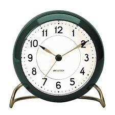 ARNE JACOBSEN Table Clock Station Green 43677 picture