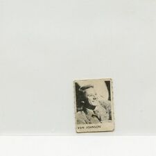 #TN04123 VAN JOHNSON Green Back R423 1950 Micro Card picture